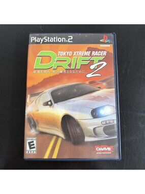 Tokyo Xtreme Racer Drift 2 -Sony PlayStation 2 Fully TESTED PS2 With Manual
